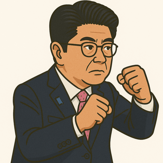 加藤 勝信 Portrait