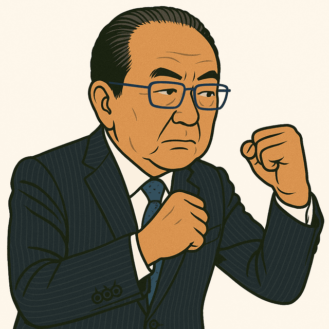 西銘 恒三郎 Portrait